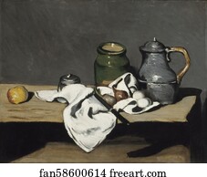 Life Art Print - Still Life With Kettle