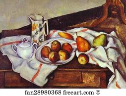 Russia Art Print - Still Life With Peaches And Pears