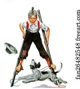 Stilts Art Print - Stilts