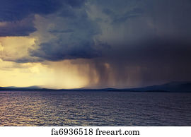 Free art print of thunderstorm. The beginning of the thunderstorm photo ...