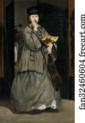 Singer Art Print - Street Singer