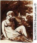 Bradford Art Print - Study For 'mrs John Birch'