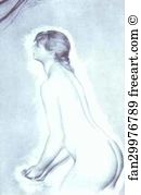 The Bathers Art Print - Study For "the Bathers"