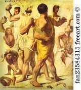 Mountauban Art Print - Study For The Martyrdom Of St. Symphorien