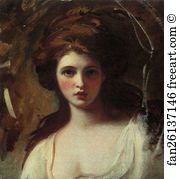 Circe Art Print - Study Of Emma Hart As Circe