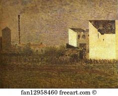Moderne Art Print - Suburb