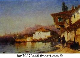 Suburb Art Print - Suburbs Of Constantinople