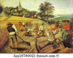 Pieter Brueghel The Younger Art Print - Summer