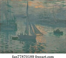 Sunrise Art Print - Sunrise (Marine)