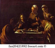Supper Art Print - Supper At Emmaus