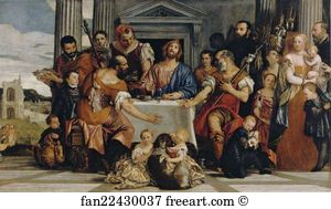 415 Art Print - Supper At Emmaus