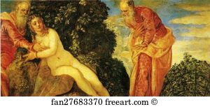 Susanna Art Print - Susanna And The Elders
