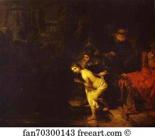 Susanna Art Print - Susanna Surprised By The Elders