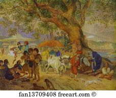 Sweet Art Print - Sweet Waters Near Constantinople