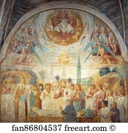 Delle Art Print - Tabernacle Of The Madonna Delle Tosse: Death Of Mary