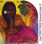 Tahitian Woman Art Print - Tahitian Woman