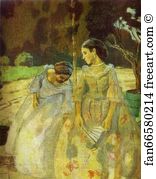 1901 Tempera On Oil The Tretyakov Gallery Art Print - Tapestry. Detail