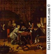 Tavern Scene Art Print - Tavern Scene