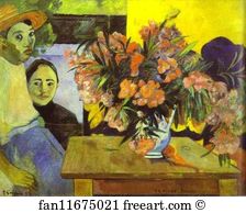 Flower Bouquet Art Print - Te Tiare Farani (Bouquet Of Flowers)