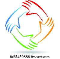 Free Art Print Of Hands For Unity Illustration Of Hands Holding