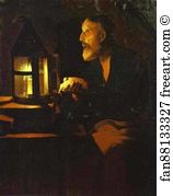 Tearing Art Print - Tears Of St. Peter