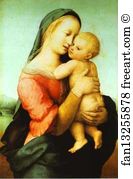 Raphael Art Print - Tempi Madonna