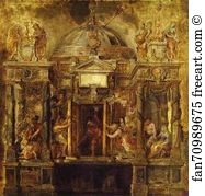 St Paul And St Peter Art Print - Temple Of Janus