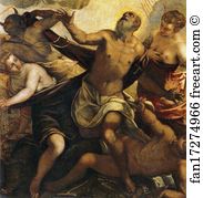 Trovaso Art Print - Temptation Of Saint Anthony. Detail