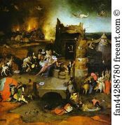 Anthony Art Print - Temptation Of St. Anthony