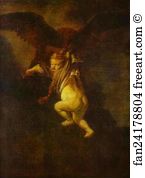 Ganymede Art Print - The Abduction Of Ganymede