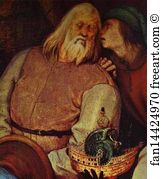 1564 Oil On Panel National Gallery Art Print - The Adoration Of The Kings. Detail