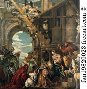 320 Art Print - The Adoration Of The Kings