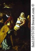 The Adoration Of The Magi Art Print - The Adoration Of The Magi