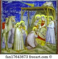 Adoration Art Print - The Adoration Of The Magi