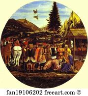 Diameter Art Print - The Adoration Of The Magi