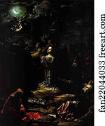 The Agony In The Garden Art Print - The Agony In The Garden