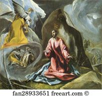 The Agony In The Garden Art Print - The Agony In The Garden