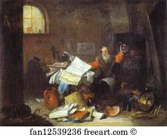The Alchemist Art Print - The Alchemist