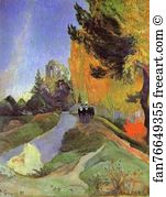 1888 Art Print - The Alyscamps