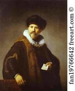Merchant Art Print - The Amsterdam Merchant Nicolaes Ruts