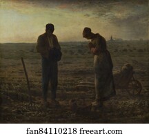 Jean Art Print - The Angelus