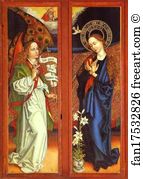 The Annunciation Art Print - The Annunciation