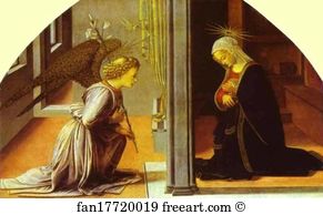 The Annunciation Art Print - The Annunciation