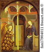 The Annunciation Art Print - The Annunciation