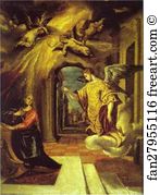 The Annunciation Art Print - The Annunciation