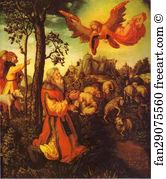 Appearance Art Print - The Appearance Of An Angel Before Joachim