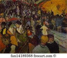 November 1888 Oil On Canvas The Hermitage Art Print - The Arena At Arles