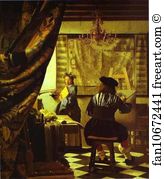 The Art Of Painting Art Print - The Art Of Painting