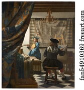 Painted Art Print - The Art Of Painting