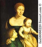 The Artists Family Art Print - The Artist's Family